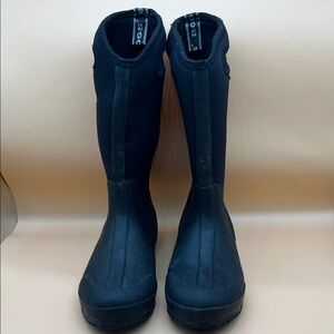 Bogs Women's Black Boots Classic High Ha Insulated Waterprrof Rain/Winter SZ 9